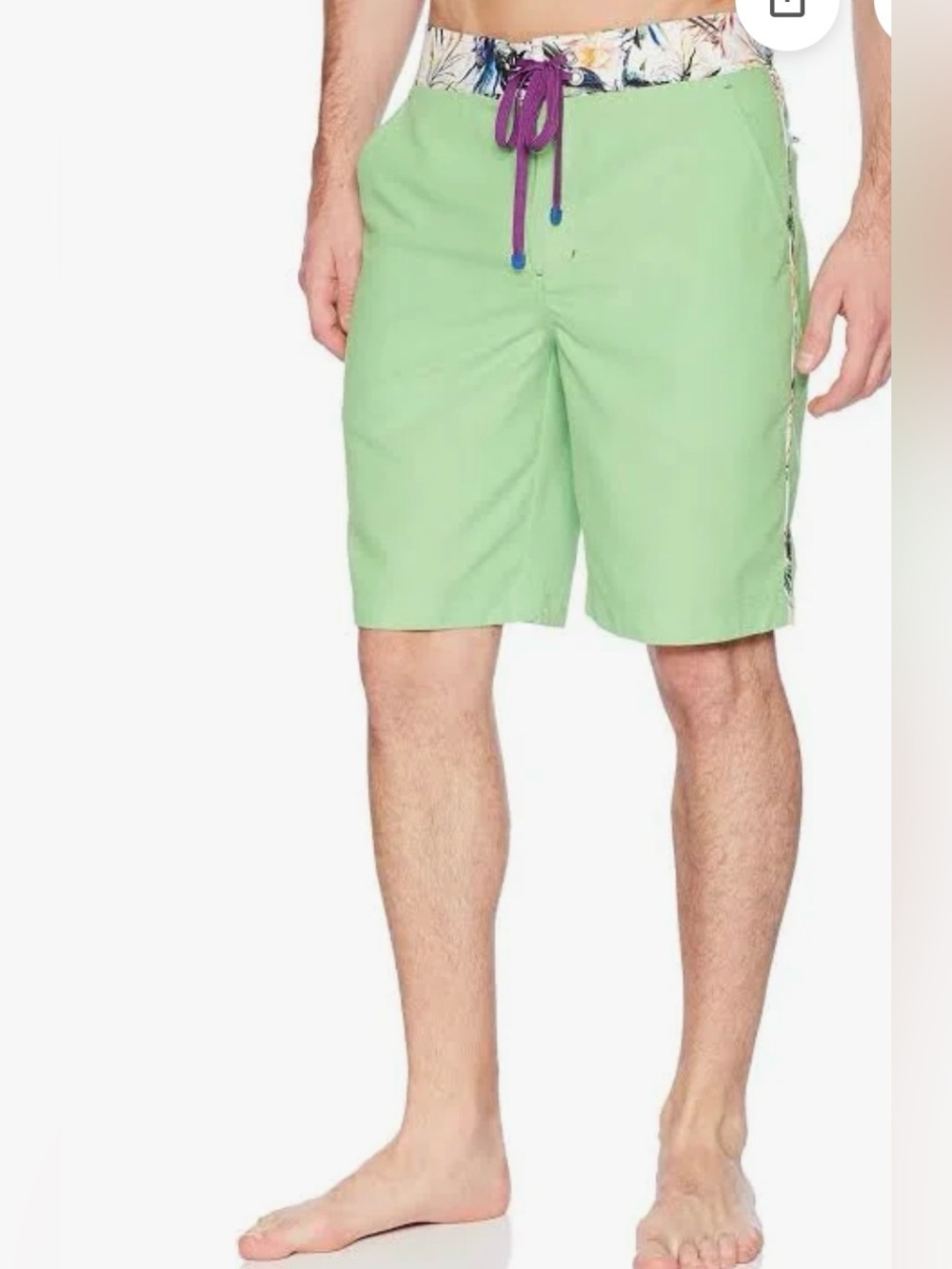 NWT Robert Graham Men’s Dos Rios Classic Board Shorts Size 34